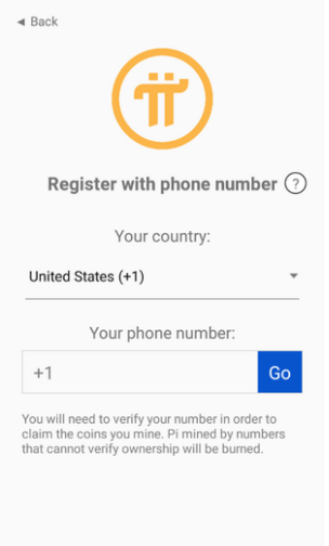 pi币浏览器界面示意图