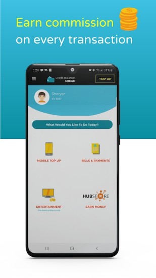 gopay钱包操作界面示意图