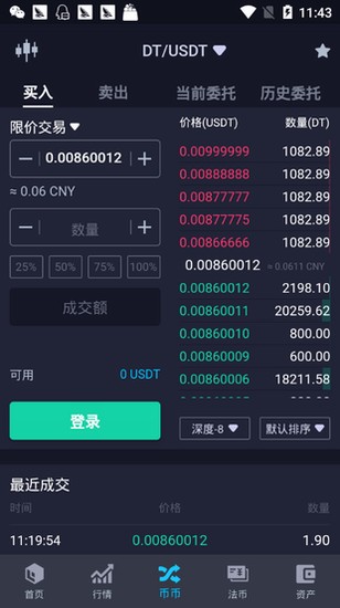 多链资产管理界面示意图