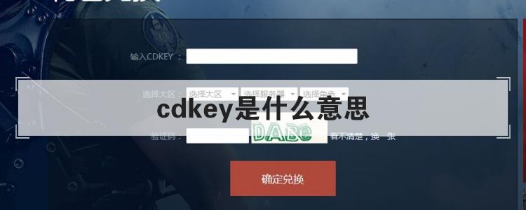 CDKEY作用解析与获取途径全指南