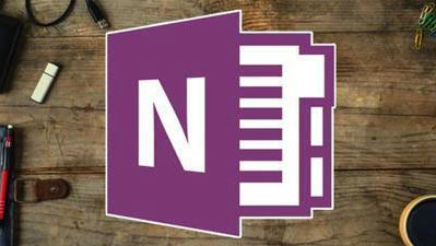 OneNote界面布局示意图