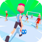 射门狂人3D中文版足球跑酷v0.1 无限金币版