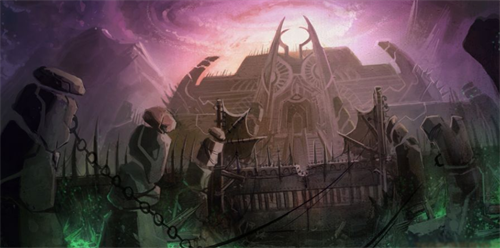 黑暗神庙游戏界面示意图