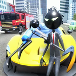 火柴人绳索侠客都市激战热血v1.0.1 无限钻石版