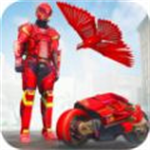 飞行变形机器人英雄2020内置菜单版v1.7 无敌版