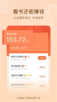 番茄小说个性化设置界面
