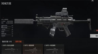 暗区突围MP5性能解析与实战评测