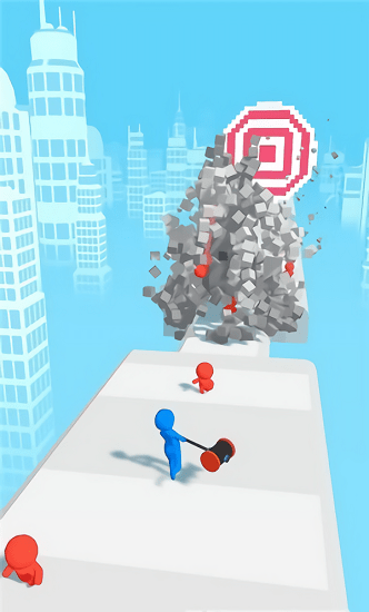 u9524u5b50u8f6cu8f6e3Du6e38u620f(Hammer Runner 3D)